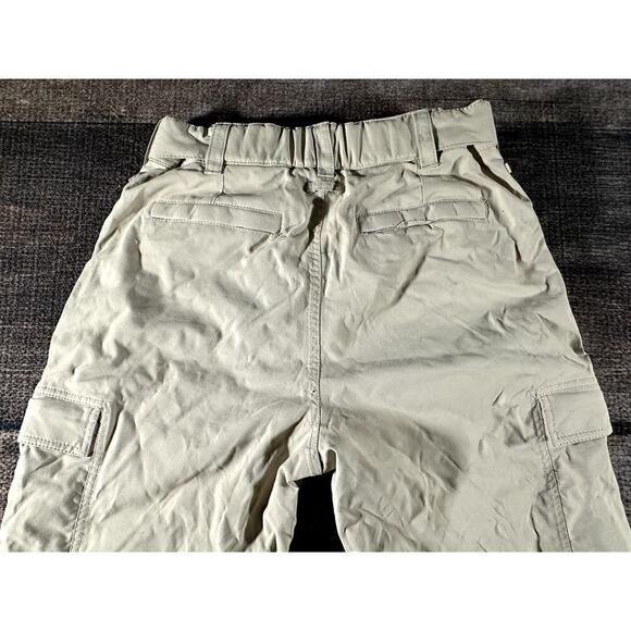 Quiksilver Mens Quiktech Snow Pants Small Tan 5000mm Snowboarding Adjustable - Picture 7 of 9